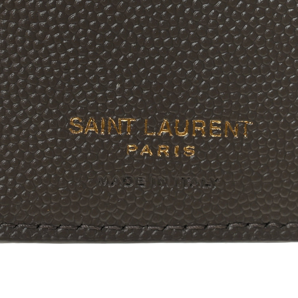 Grain De Poudre Matelasse Chevron Monogram Zipped  Case Tech Fog