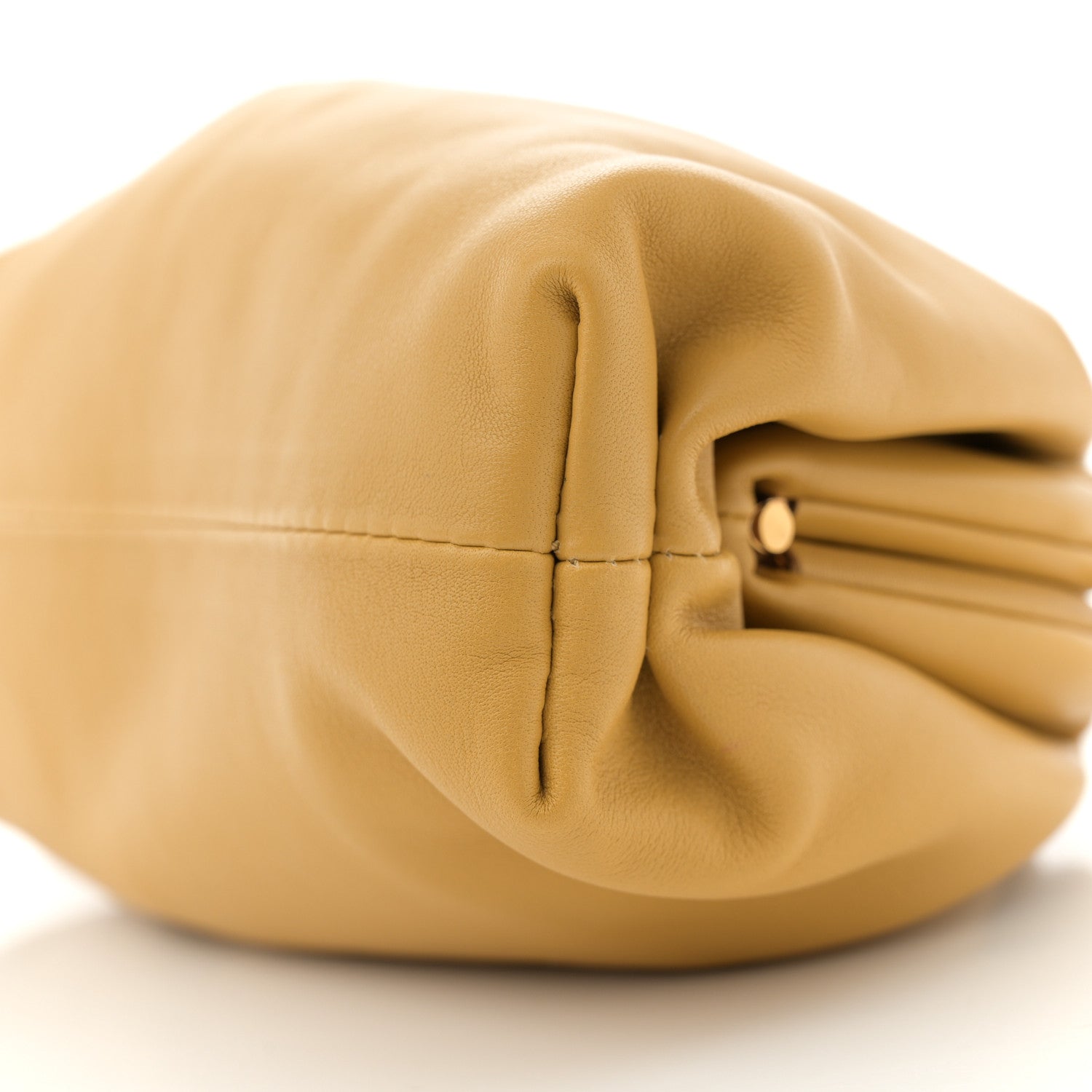 Butter Calfskin The Mini Pouch Butterscotch