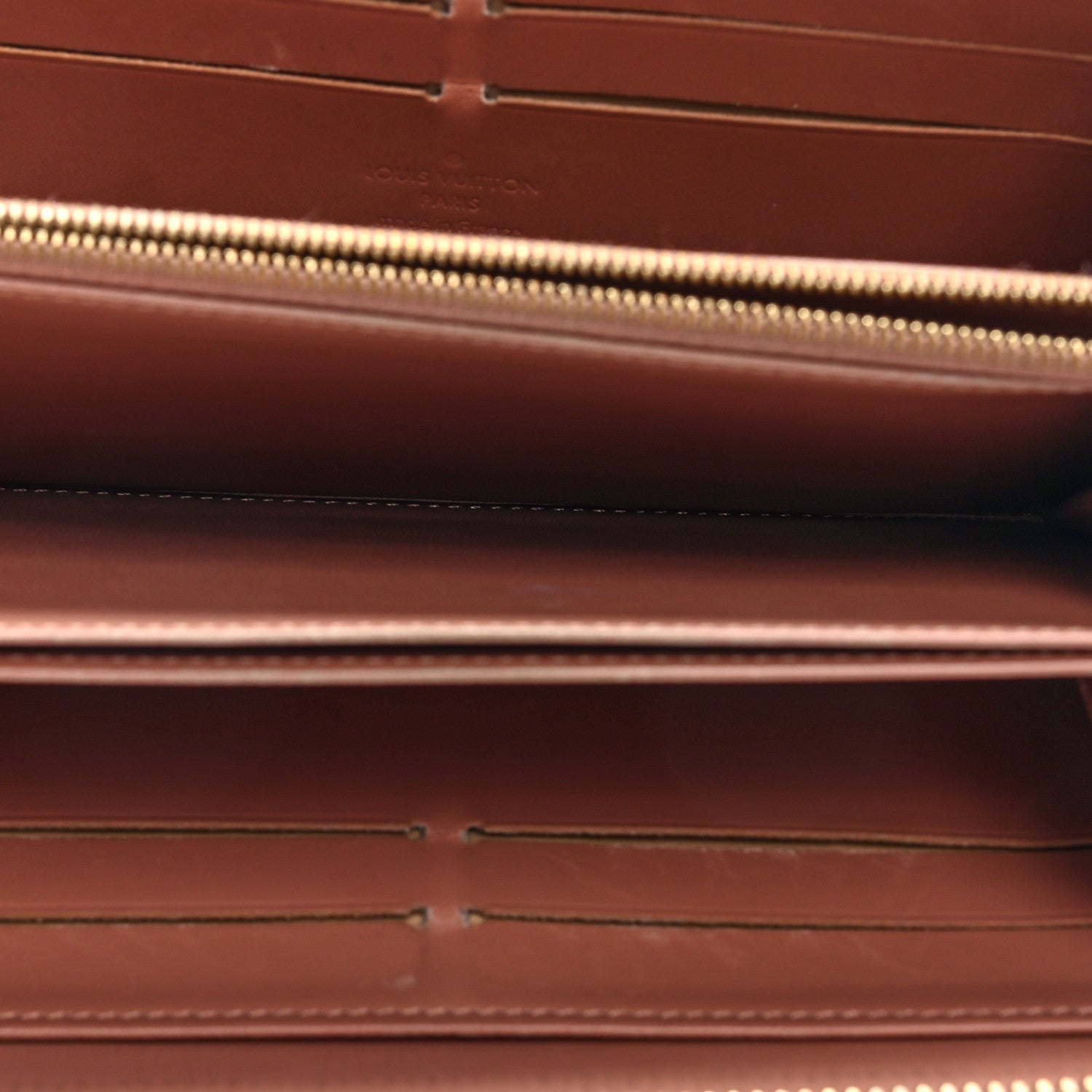 Vernis Zippy Wallet Rose Velours