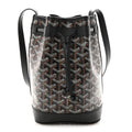 Goyardine Petit Flot Bucket Bag PM Black