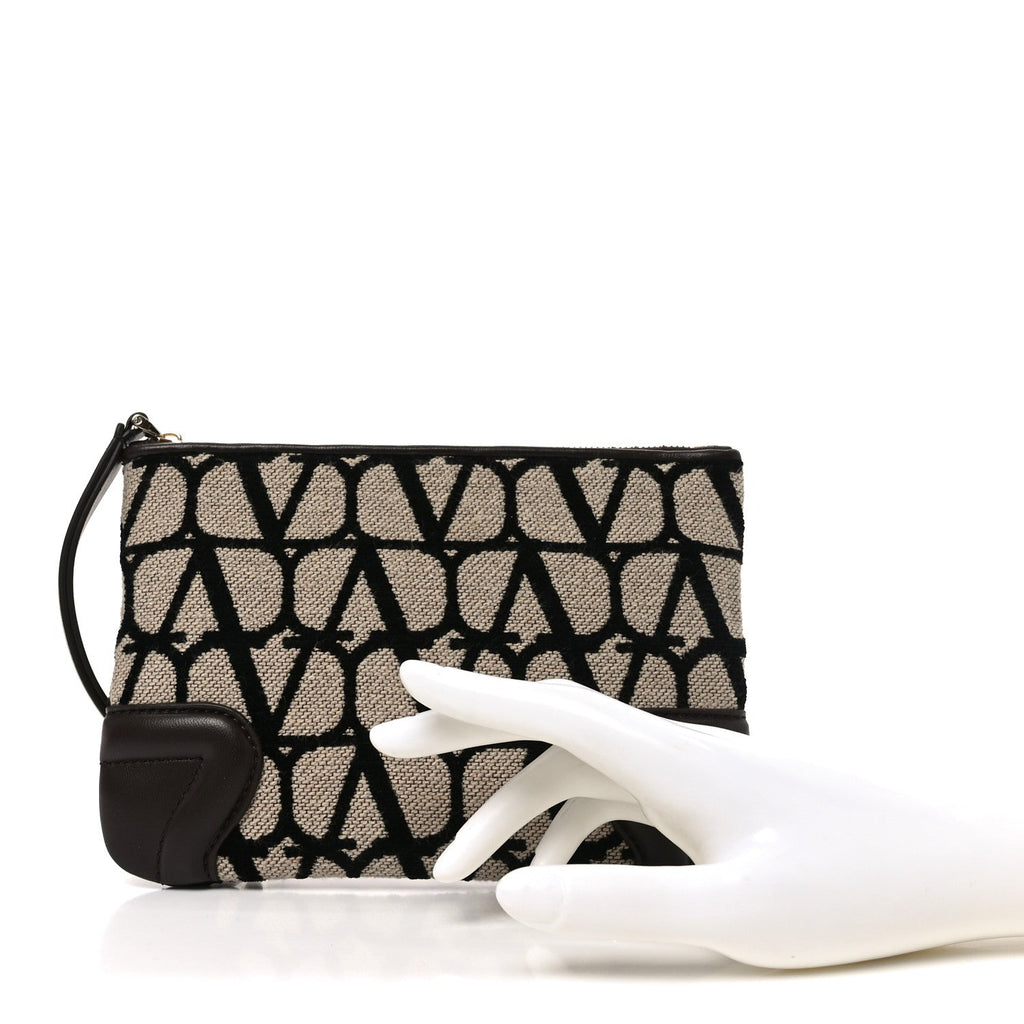 Toile Iconographe Pouch Naturale Black Fondant