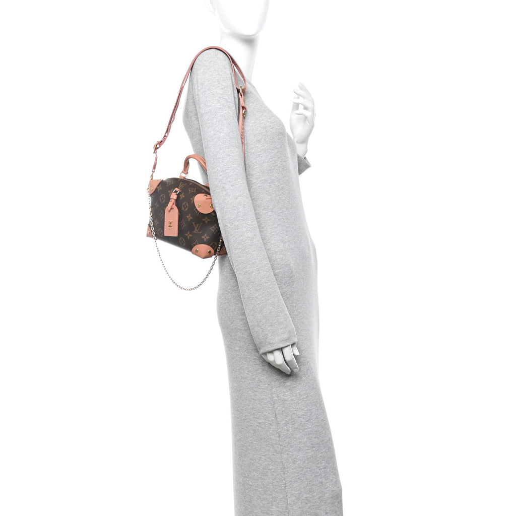 Monogram Petite Malle Souple Peach