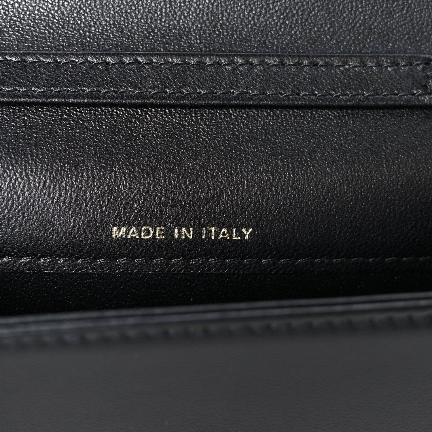 Lambskin Quilted Mini CC Flap Black