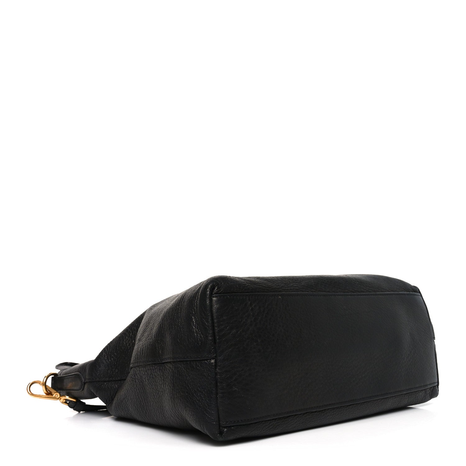 Vitello Daino Tote Black
