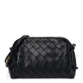 Nappa Intrecciato Concert Pouch Black