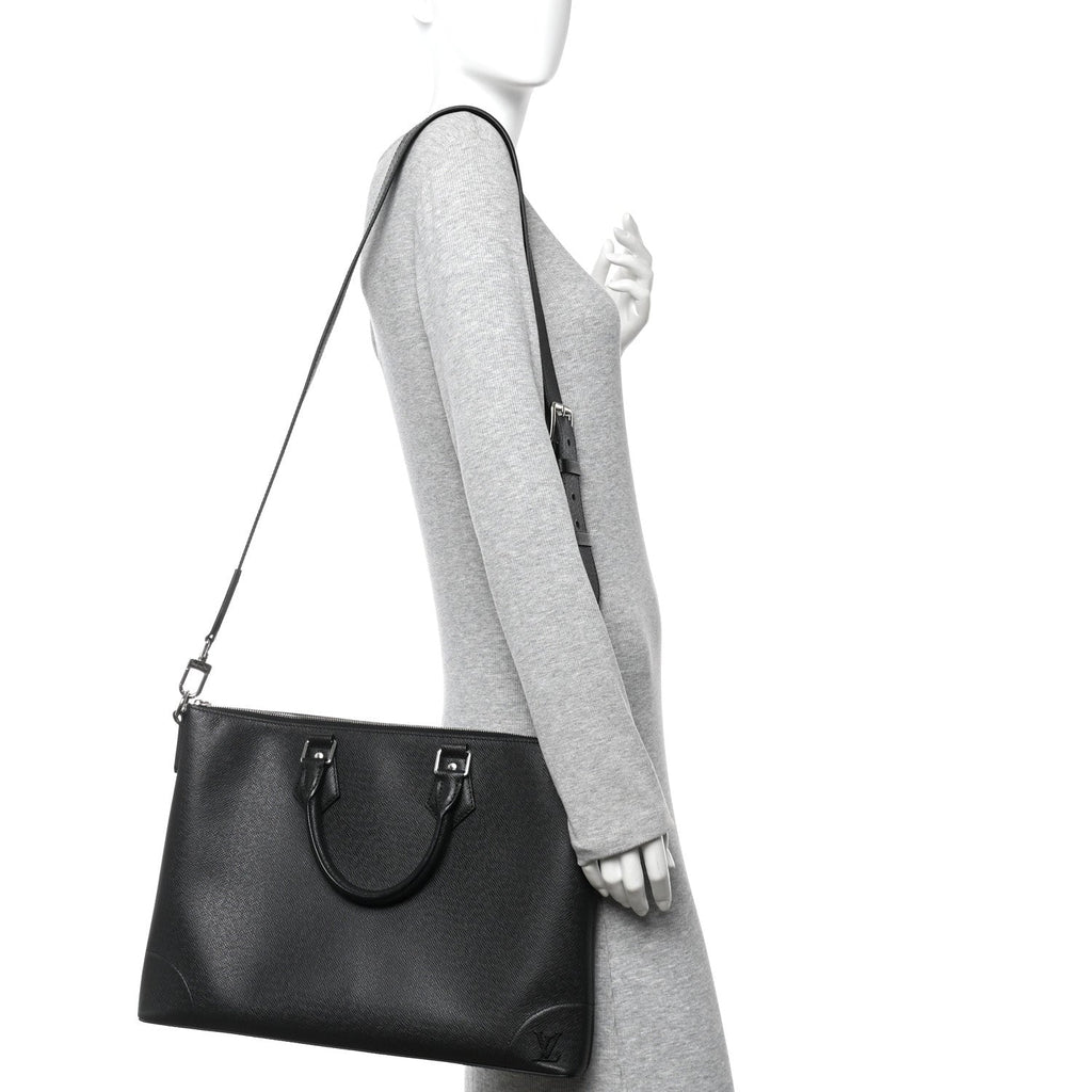 Taiga Slim Briefcase Black