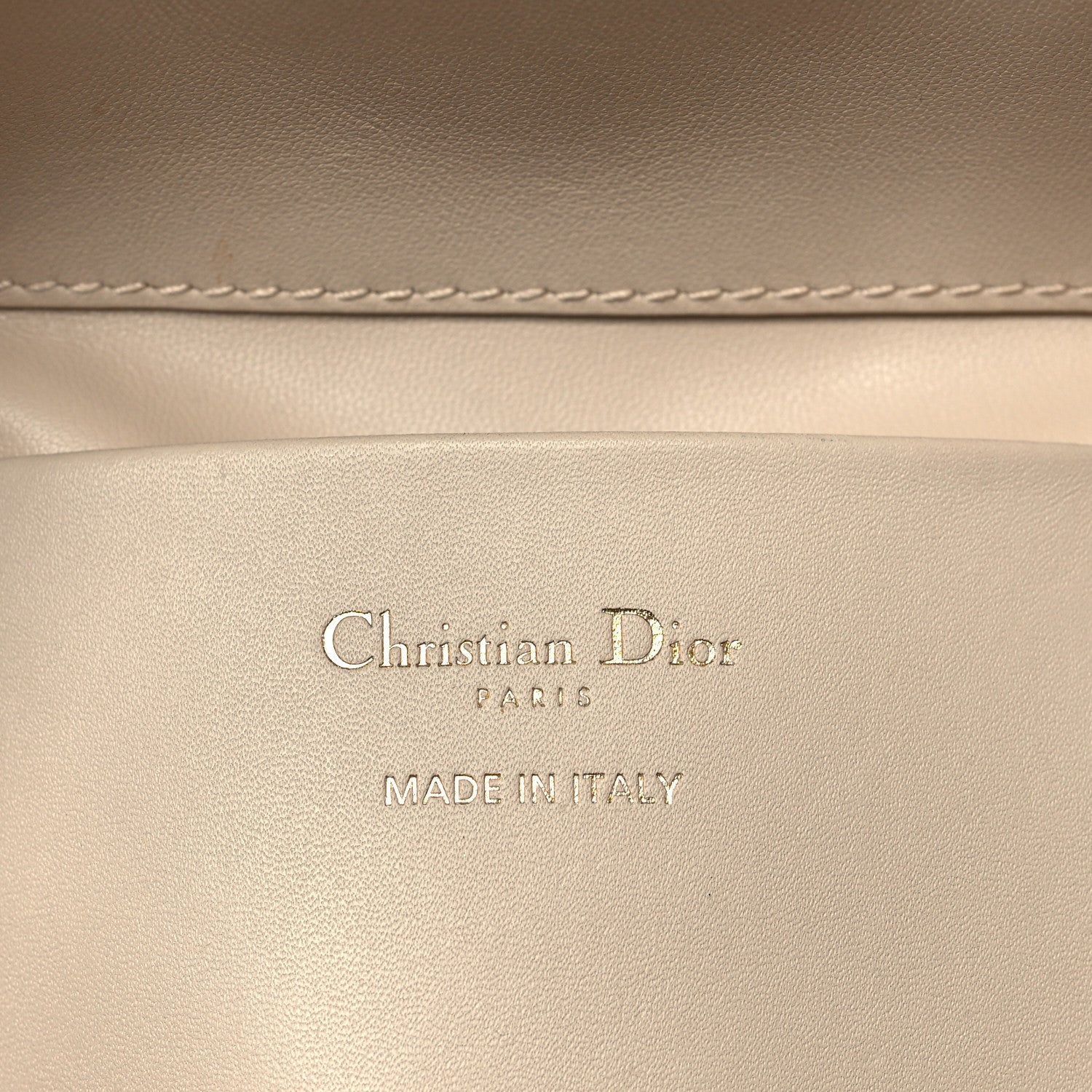 Calfskin Macrocannage Small Toujours Vertical Tote Powder Beige