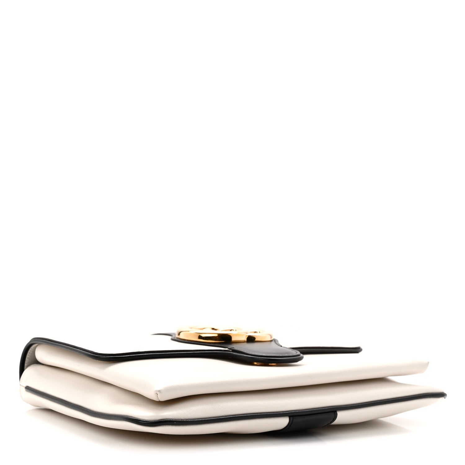 Calfskin Medium Arli Flap Shoulder Bag White