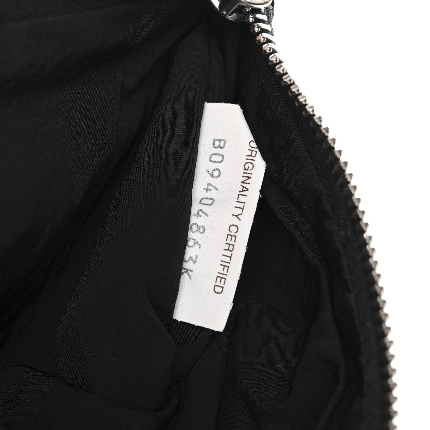 Nylon Intrecciato Padded Tech Cassette Bag Black
