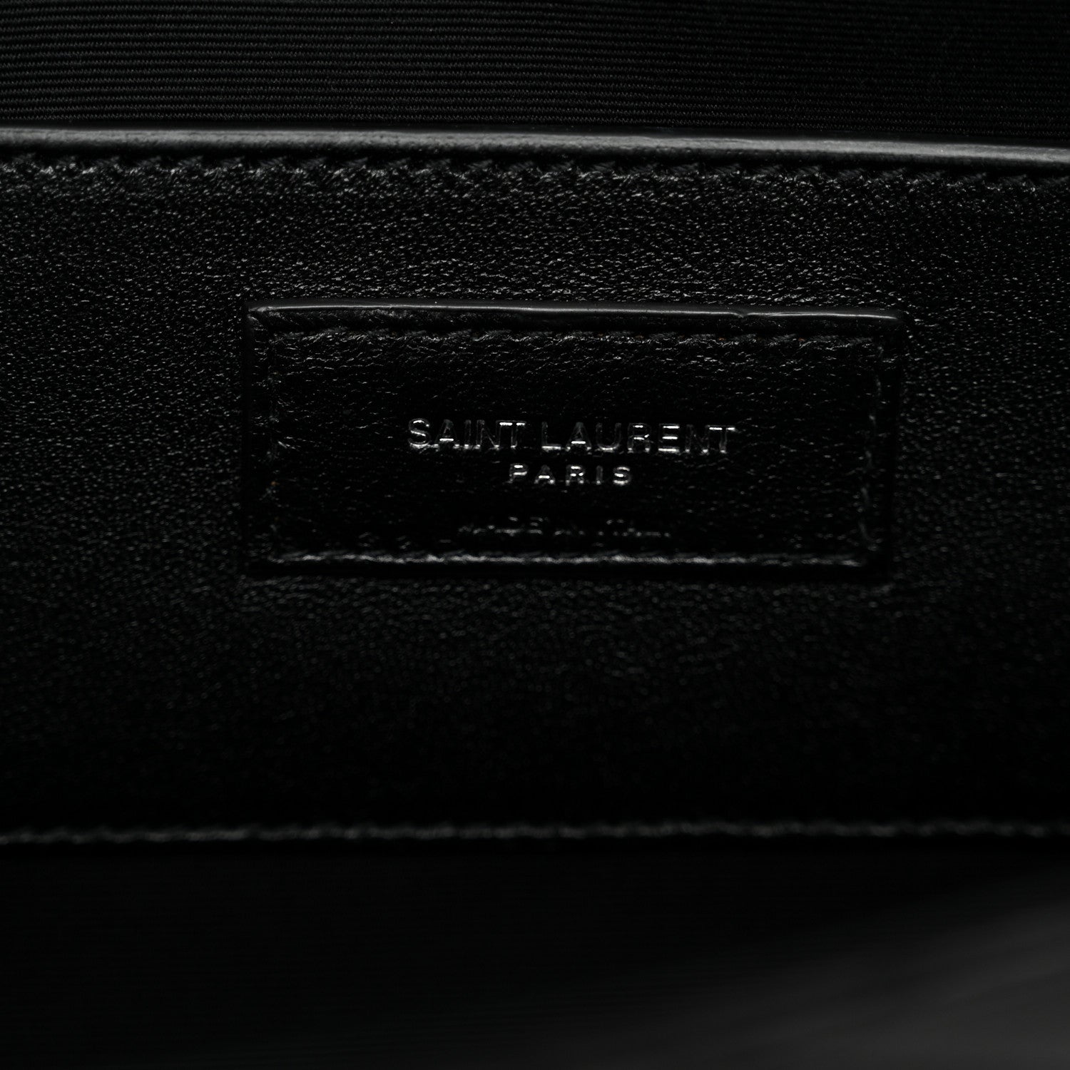 Lambskin Quilted Kate Clutch Black