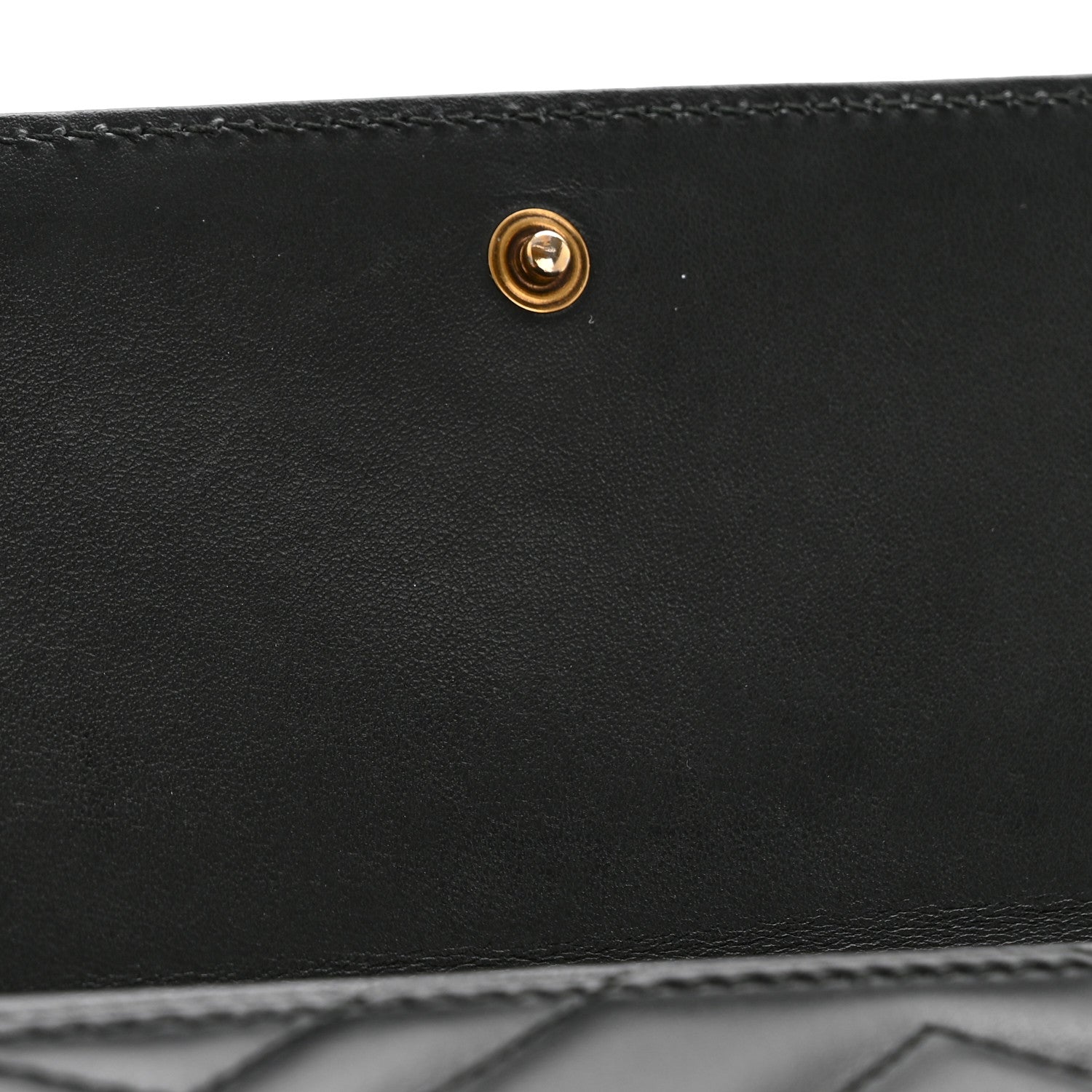 Calfskin Matelasse GG Marmont Continental Wallet Black