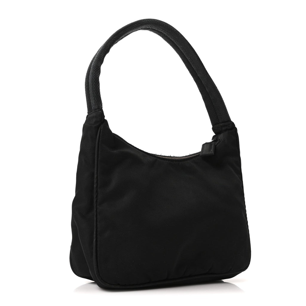 Tessuto Nylon Sport Mini Shoulder Bag Black