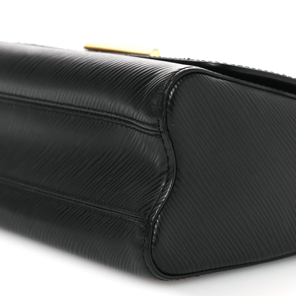 Epi Twist Shoulder Bag MM Black