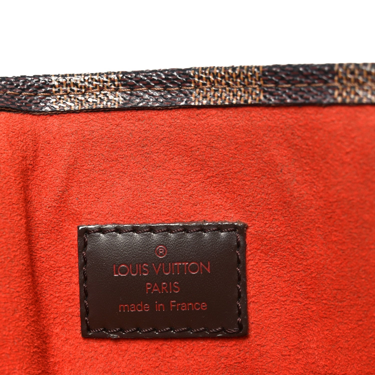 Damier Ebene Sac Plat
