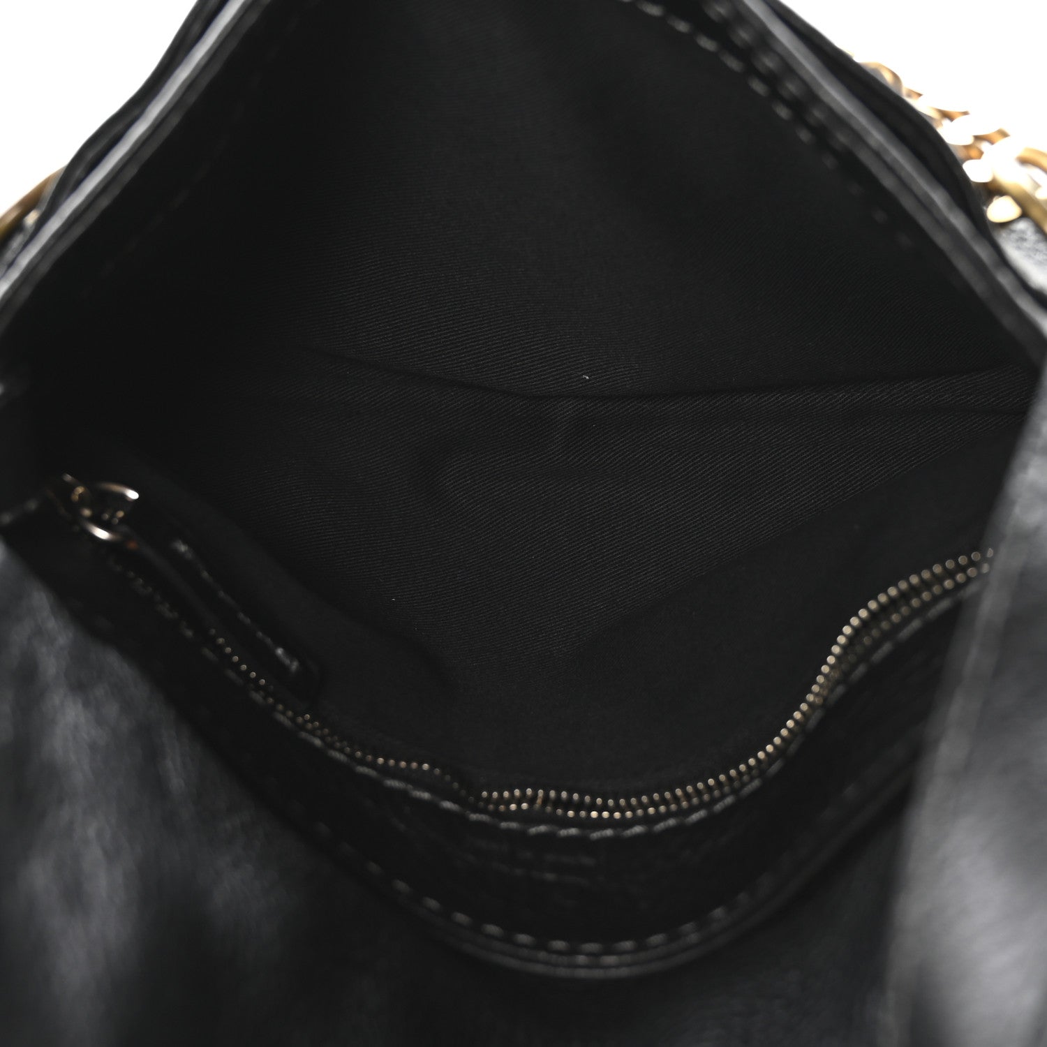 Calfskin Small Paddington Capsule Satchel Black