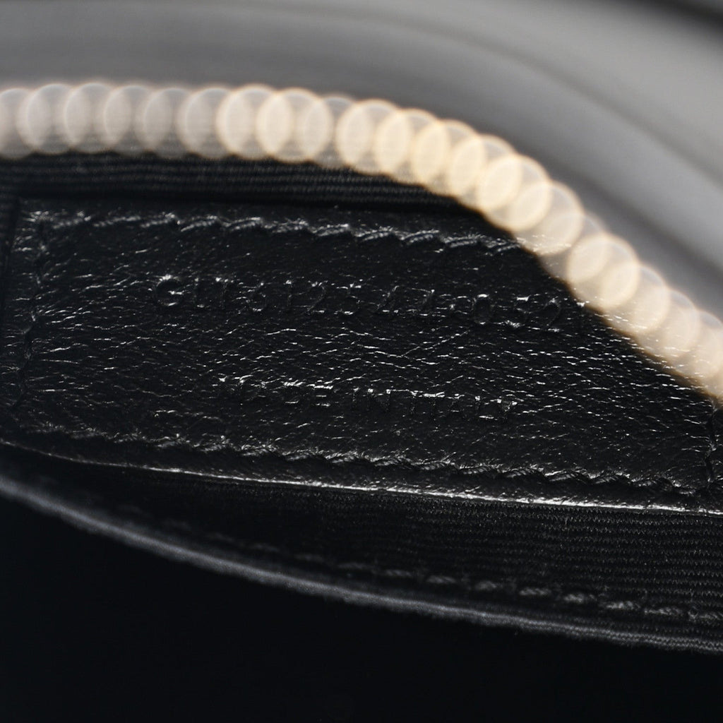 Calfskin Matelasse Monogram Lou Camera Bag Black