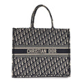 Oblique Large Book Tote Blue Multicolor