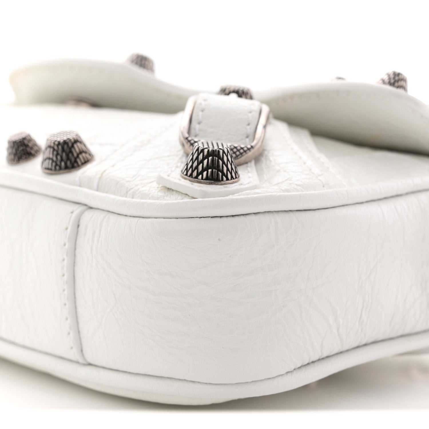 Agneau Arena Le Cagole Sling Bag XS Optic White