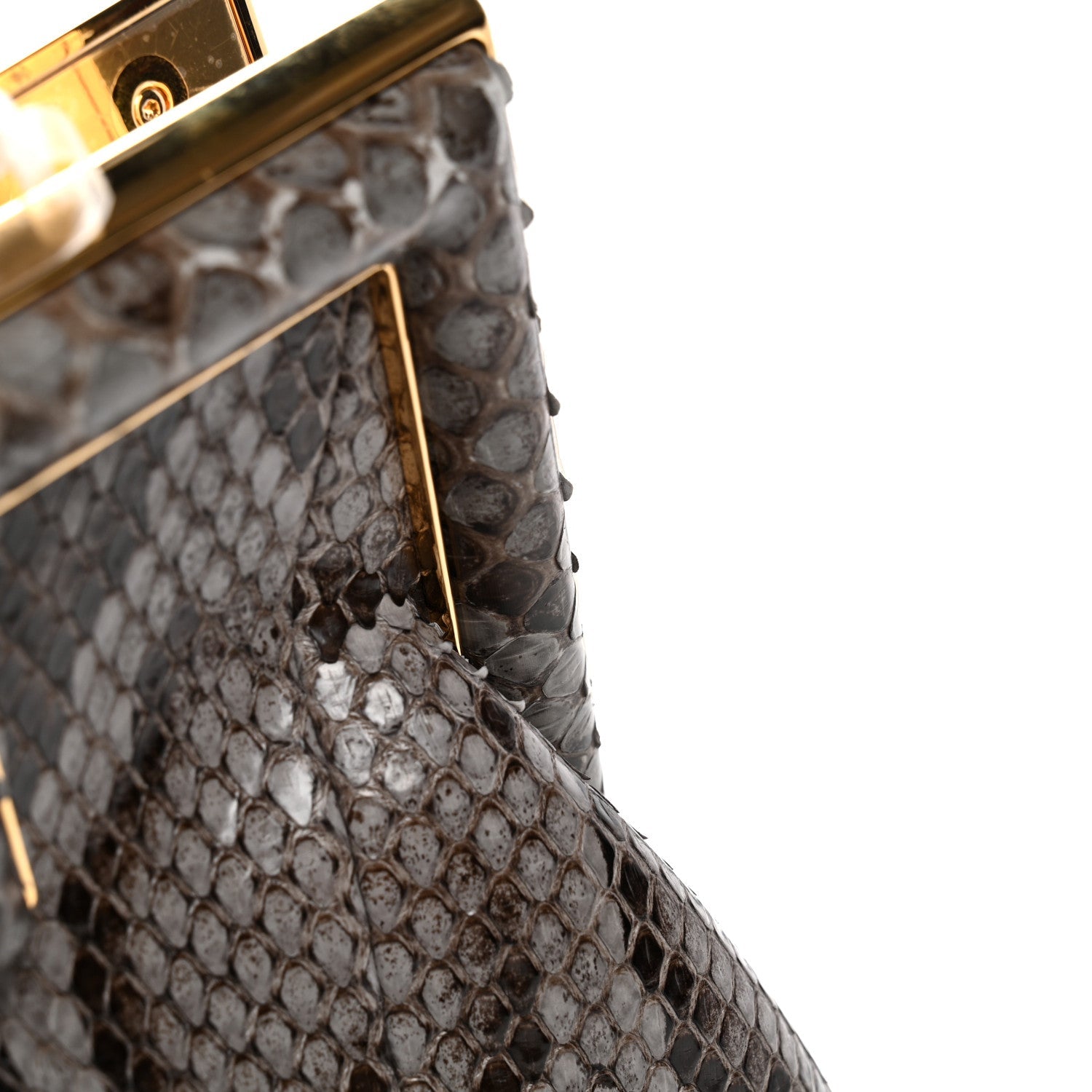 Snakeskin Small Fendi First Asfalto