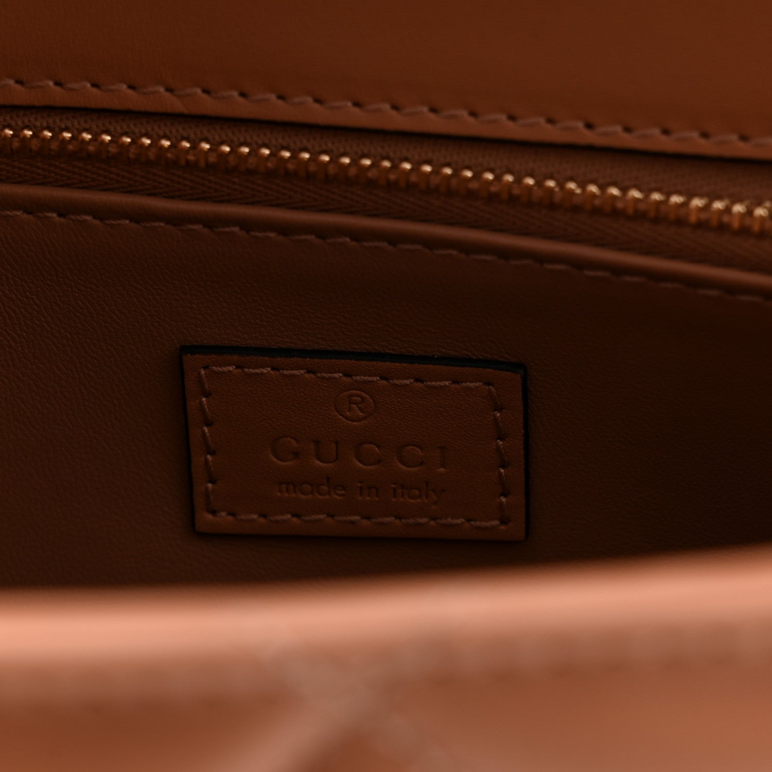 Calfskin Quilted Small Deco Shoulder Bag Camelia