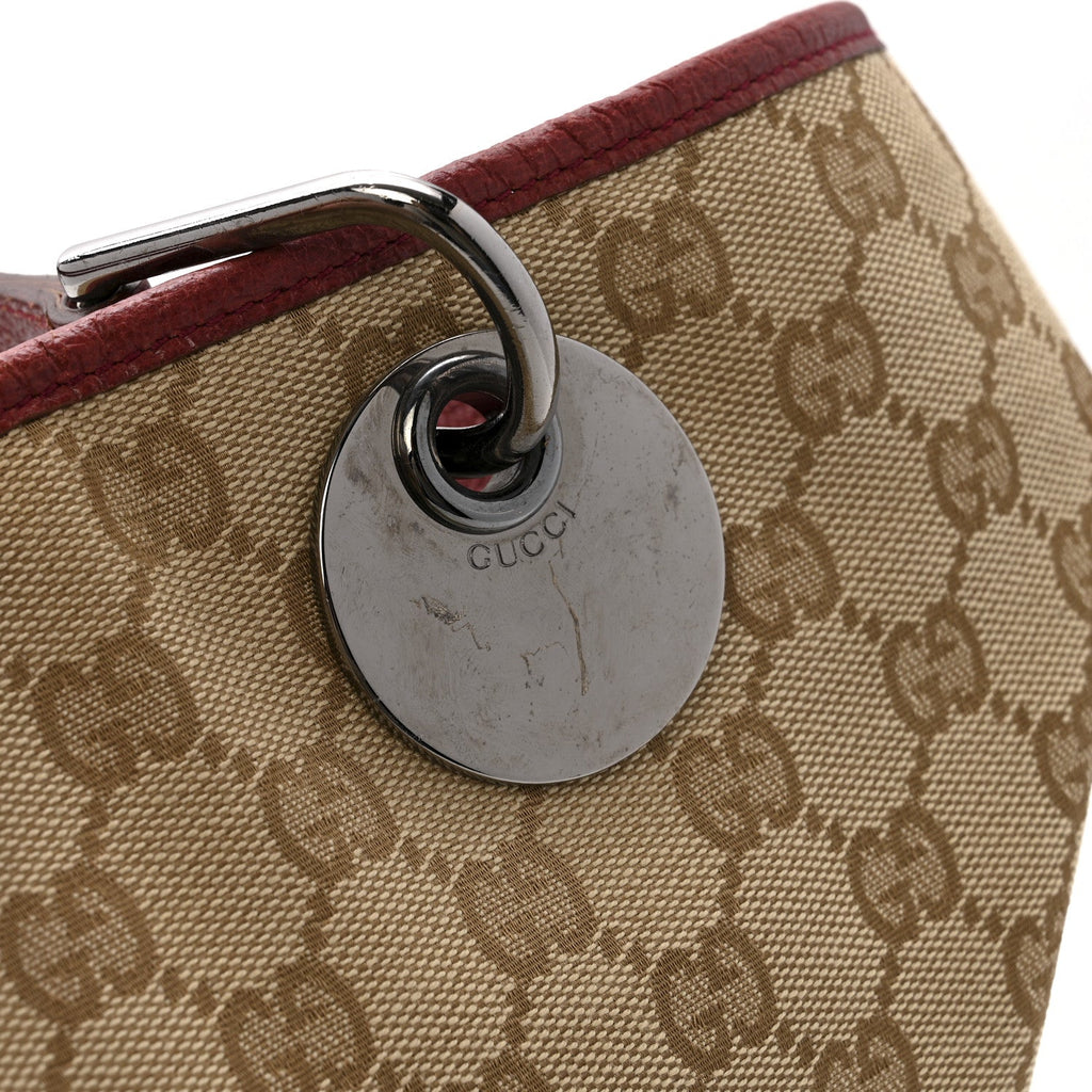 Monogram Large Eclipse Tote Red