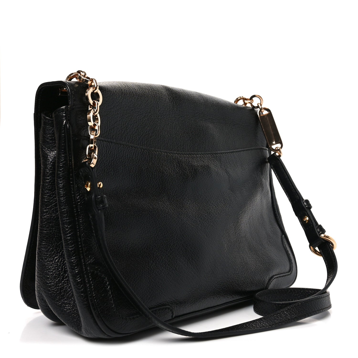 Buffalo Gancini Shoulder Bag Black