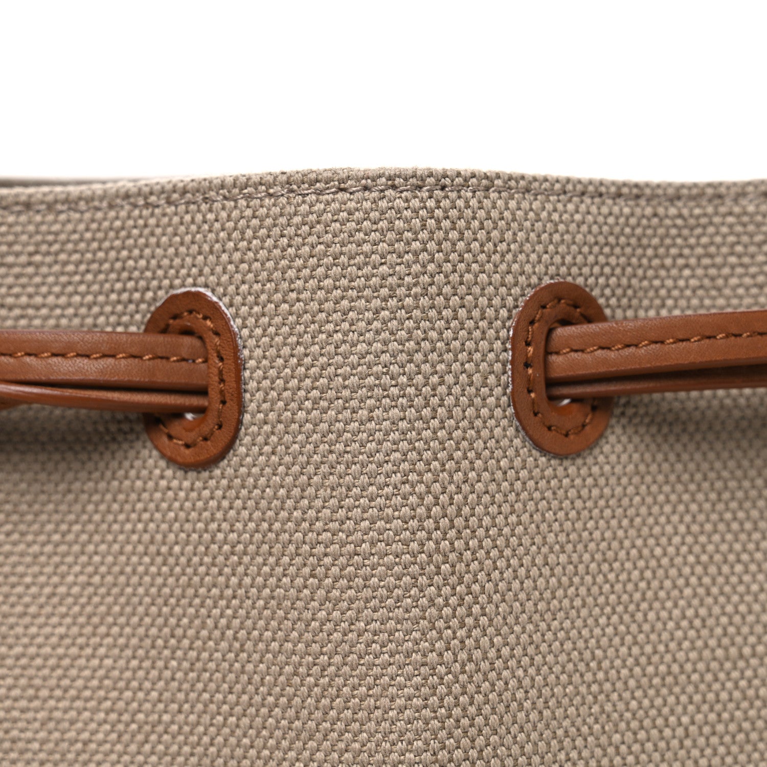 Canvas Small Bucket Bag Desert Dust Brick
