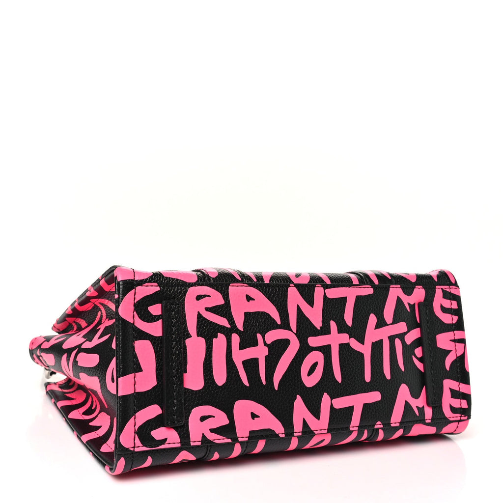X STEPHEN SPROUSE Grained Calfskin Medium The Tote Bag Pink