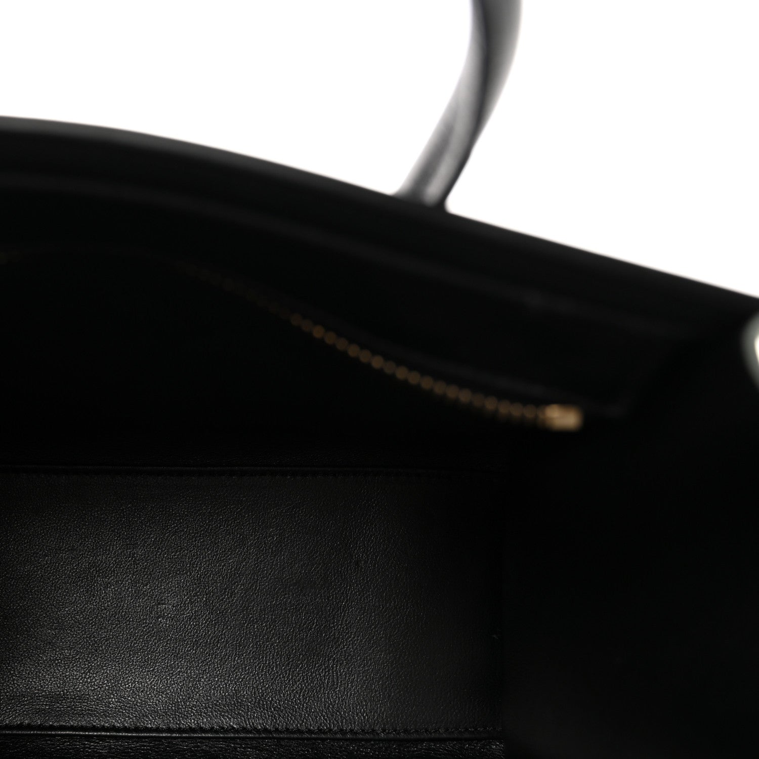 Baby Grained Calfskin Nano Tri-Color Luggage Zinc Almond