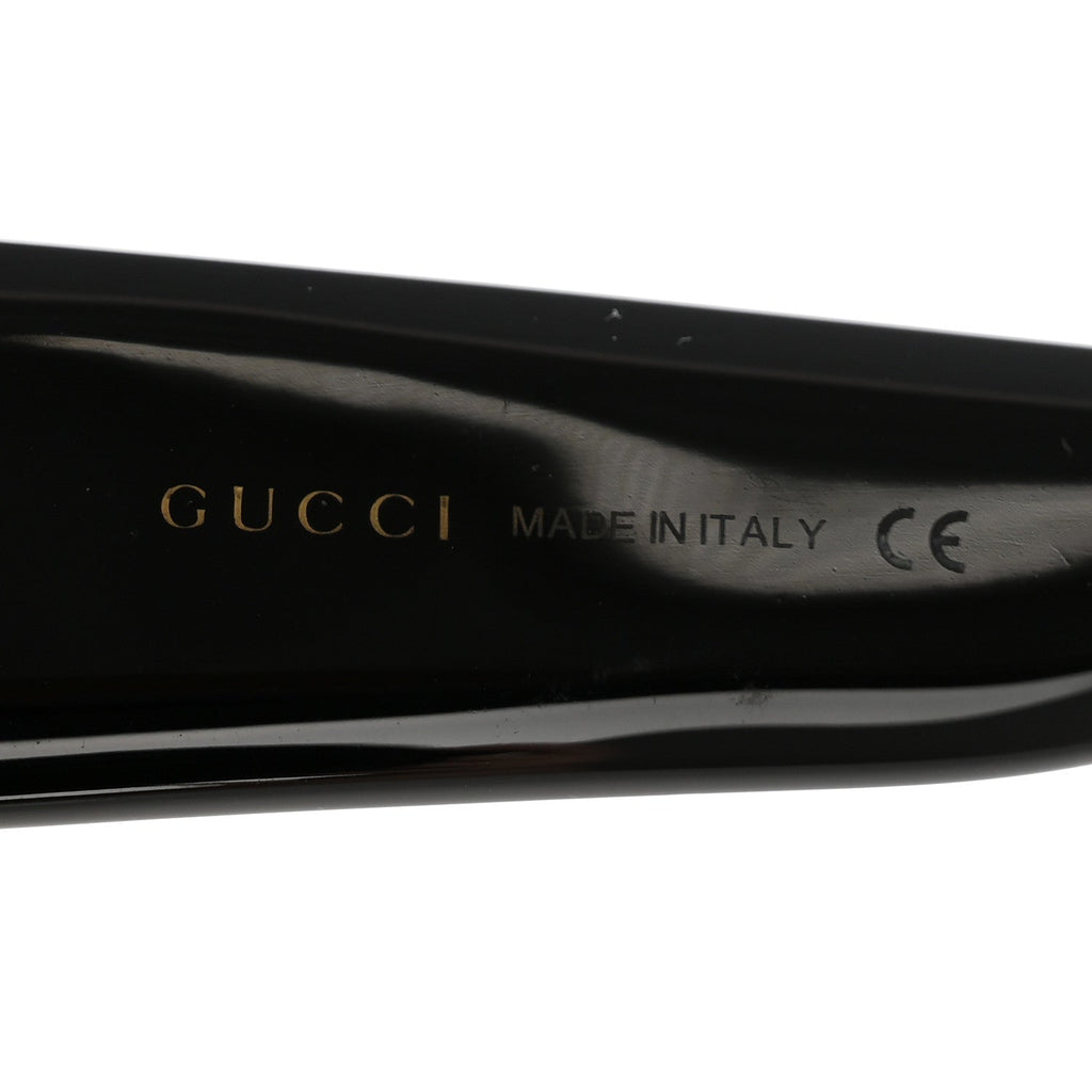Acetate Square Frame Sunglasses GG0141S Black