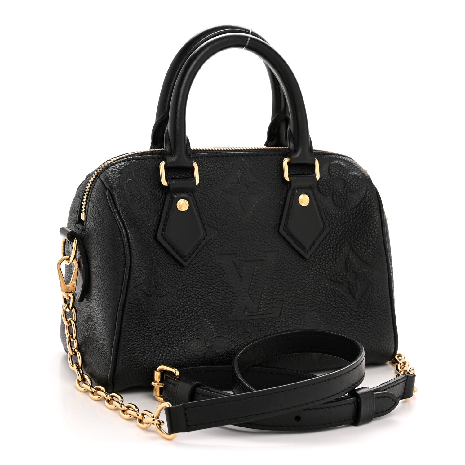 Empreinte Monogram Giant Speedy Bandouliere 20 Black
