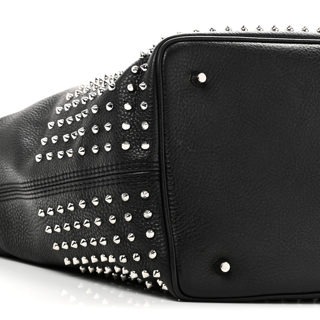 Calfskin Studded Medium Susanna Hobo Black