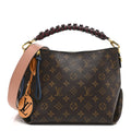Monogram Beaubourg Hobo Mini Bordeaux Red Peach Safran Blue Jean Blue