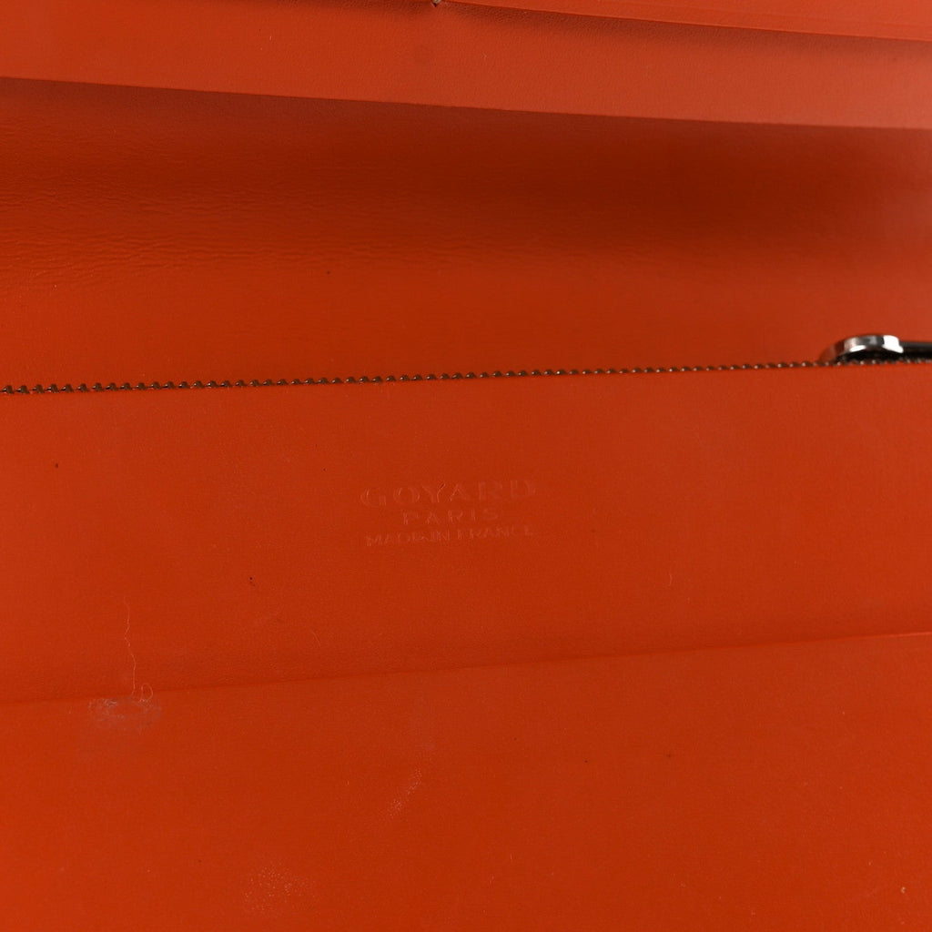 Goyardine Richelieu Wallet Orange