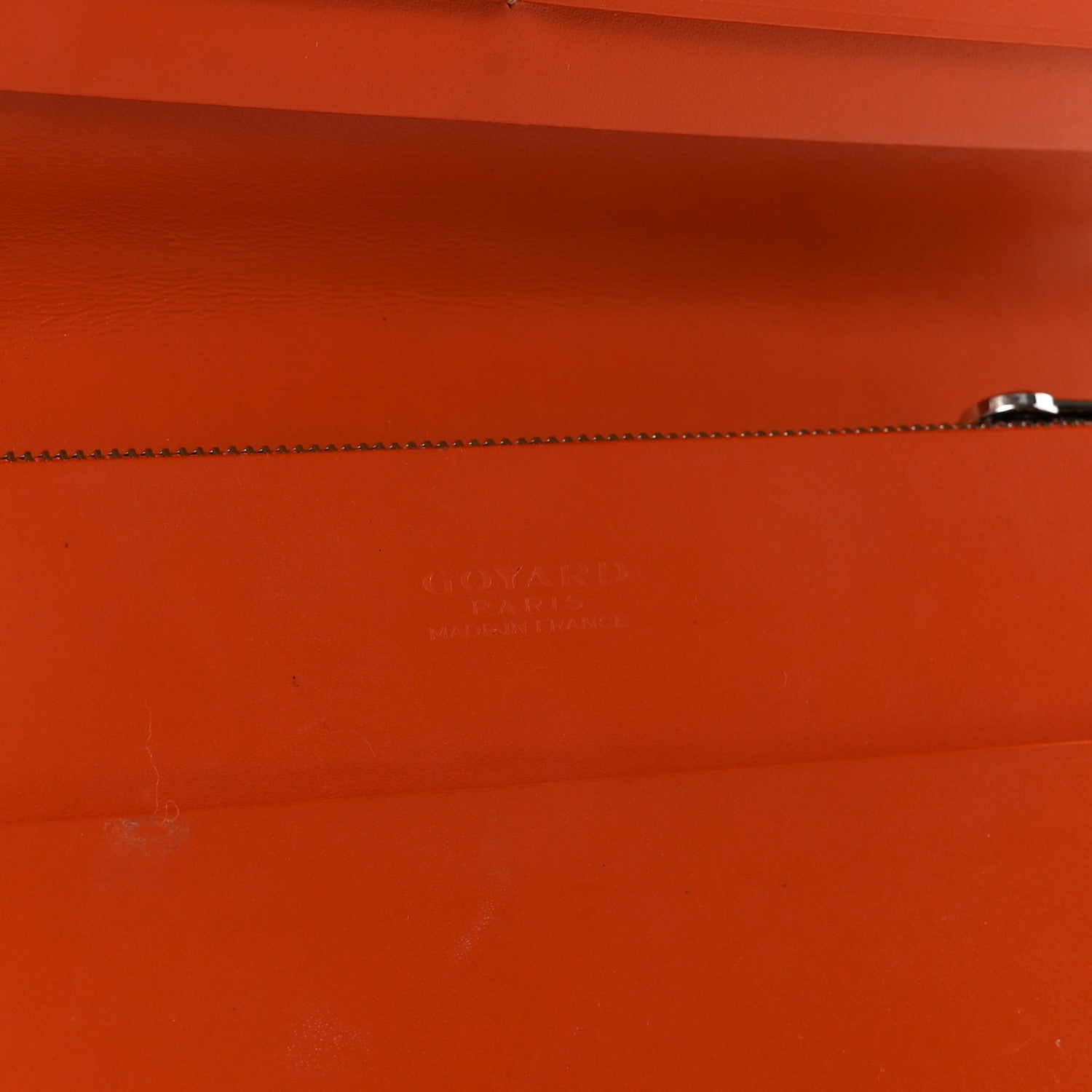 Goyardine Richelieu Wallet Orange