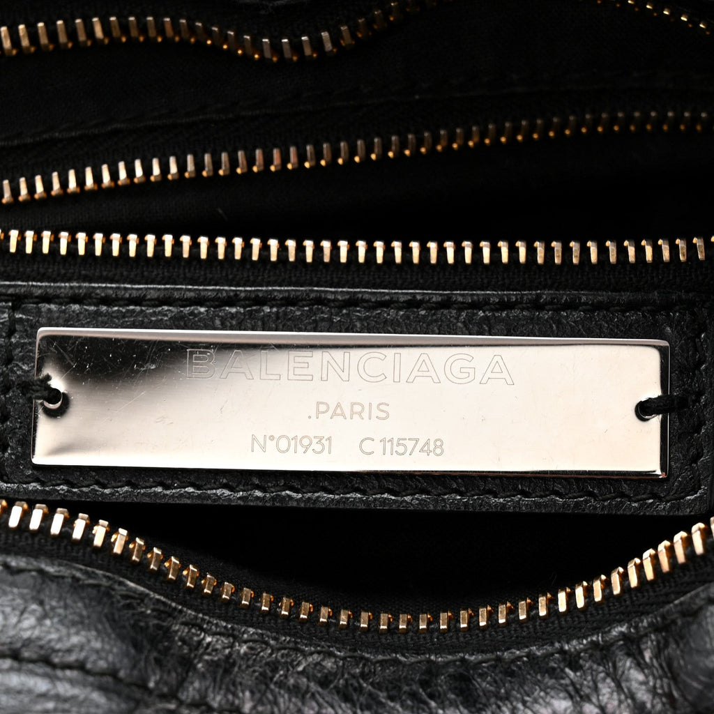 Agneau Classic Gold Hardware City Black