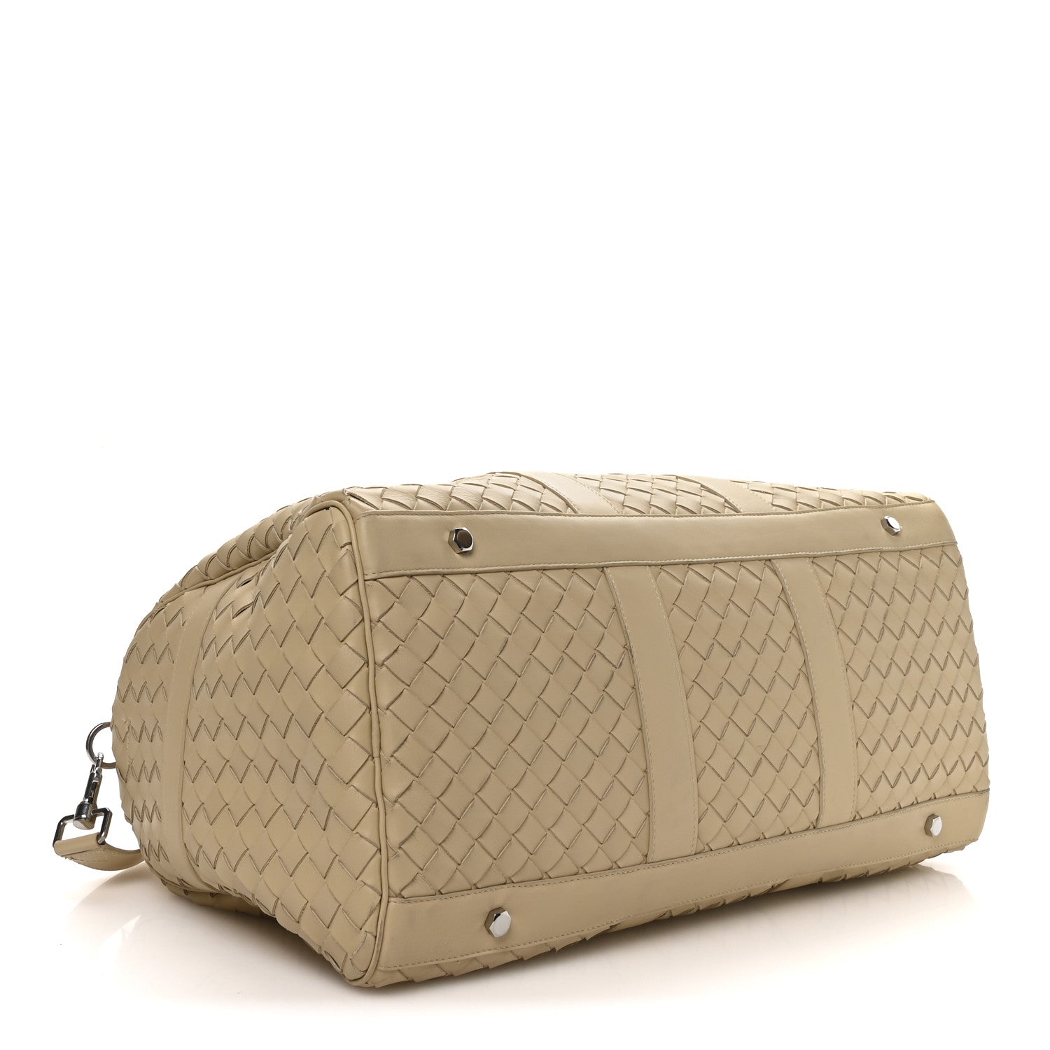 Nappa Intrecciato Large Duffel Porridge