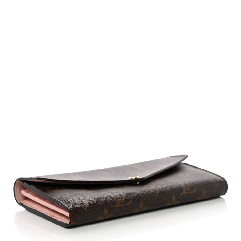 Monogram Sarah Wallet NM Rose Ballerine