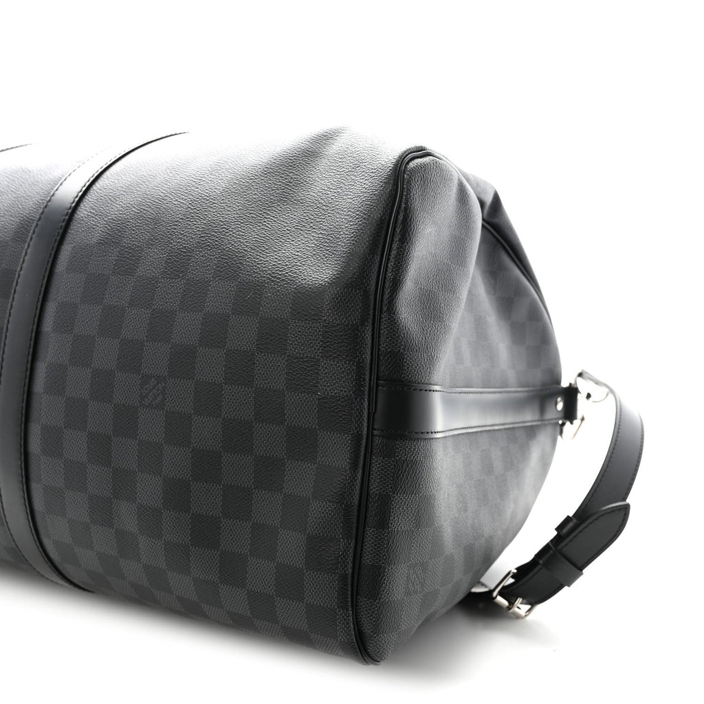 Damier Graphite Keepall Bandouliere 55