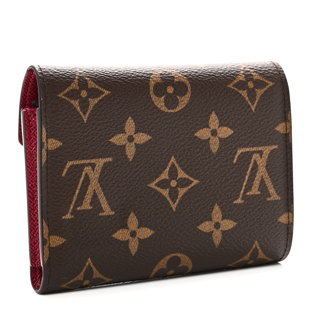 Monogram Victorine Wallet Fuchsia