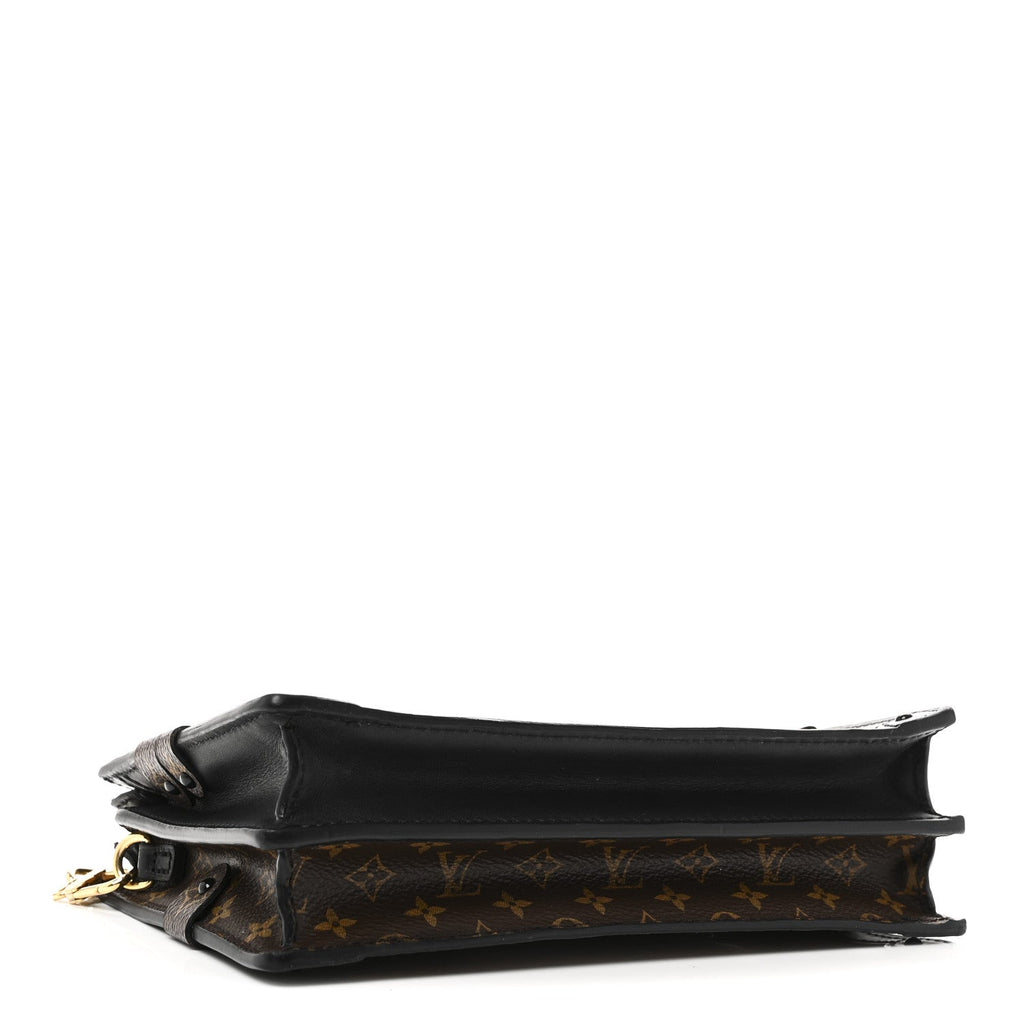 Reverse Monogram Trunk Clutch