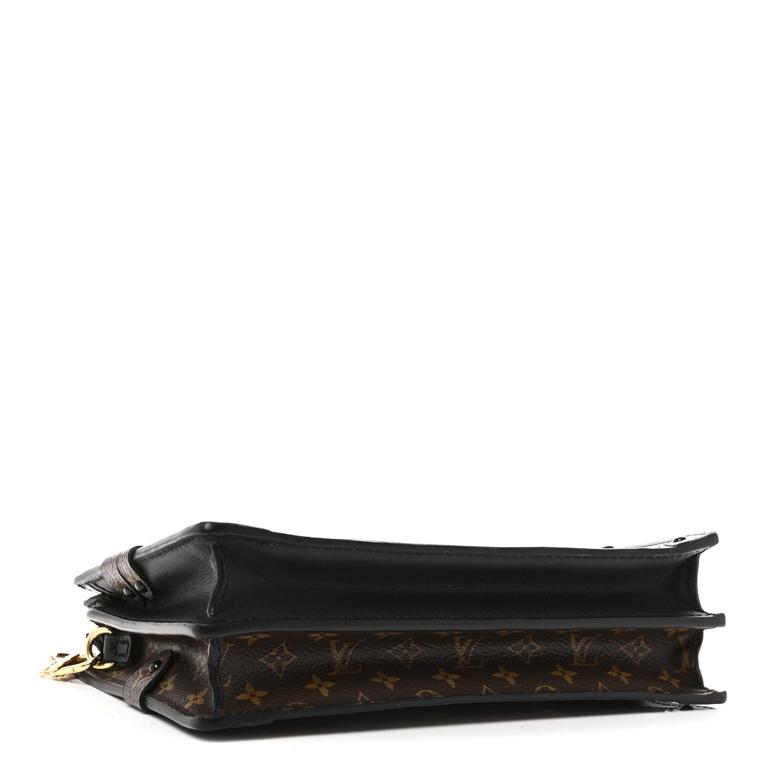 Reverse Monogram Trunk Clutch