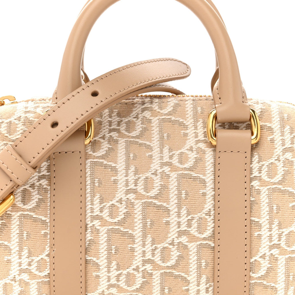 Oblique Chambray Groove 17 Bag Natural