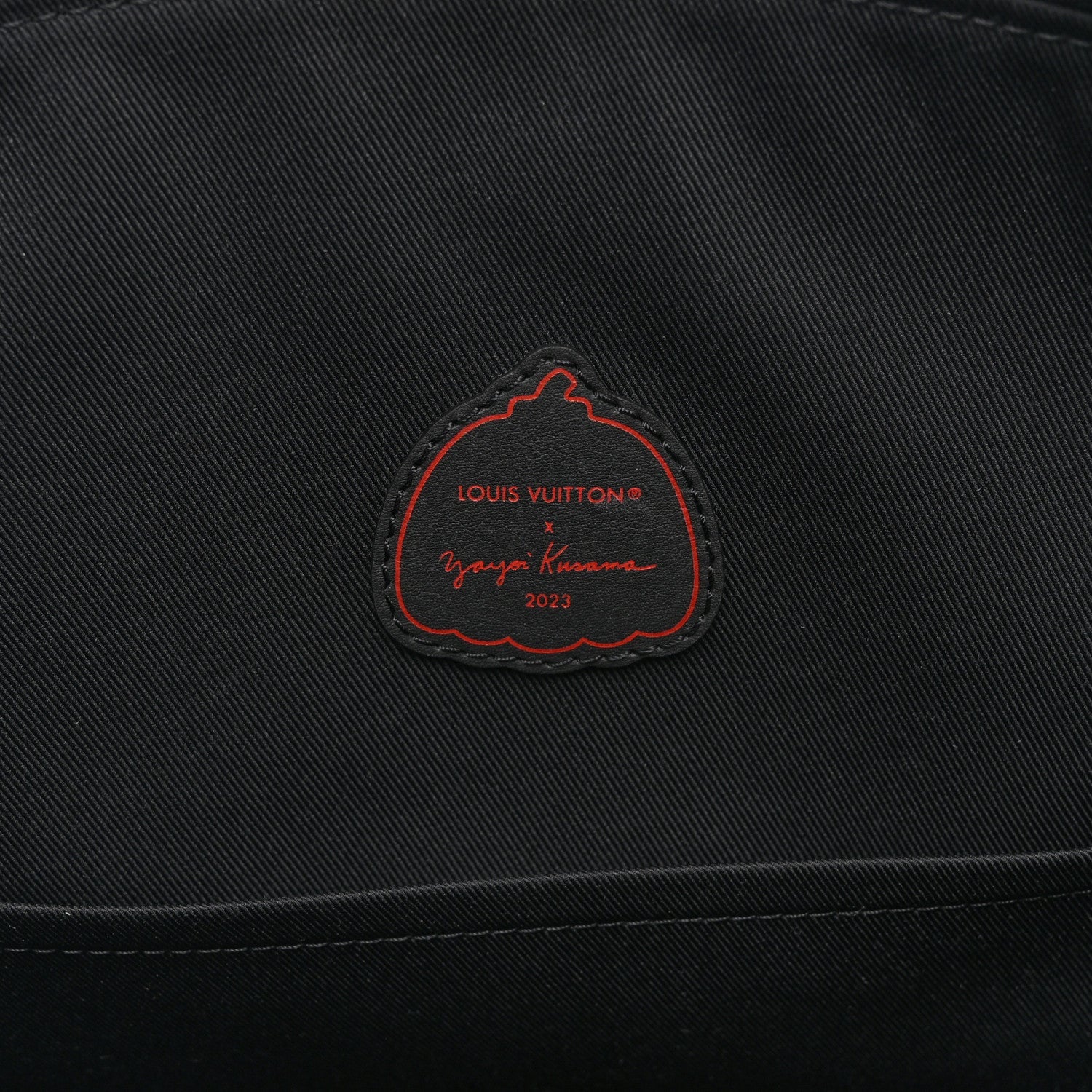 LV X YK Taurillon Lock It MM Black Red