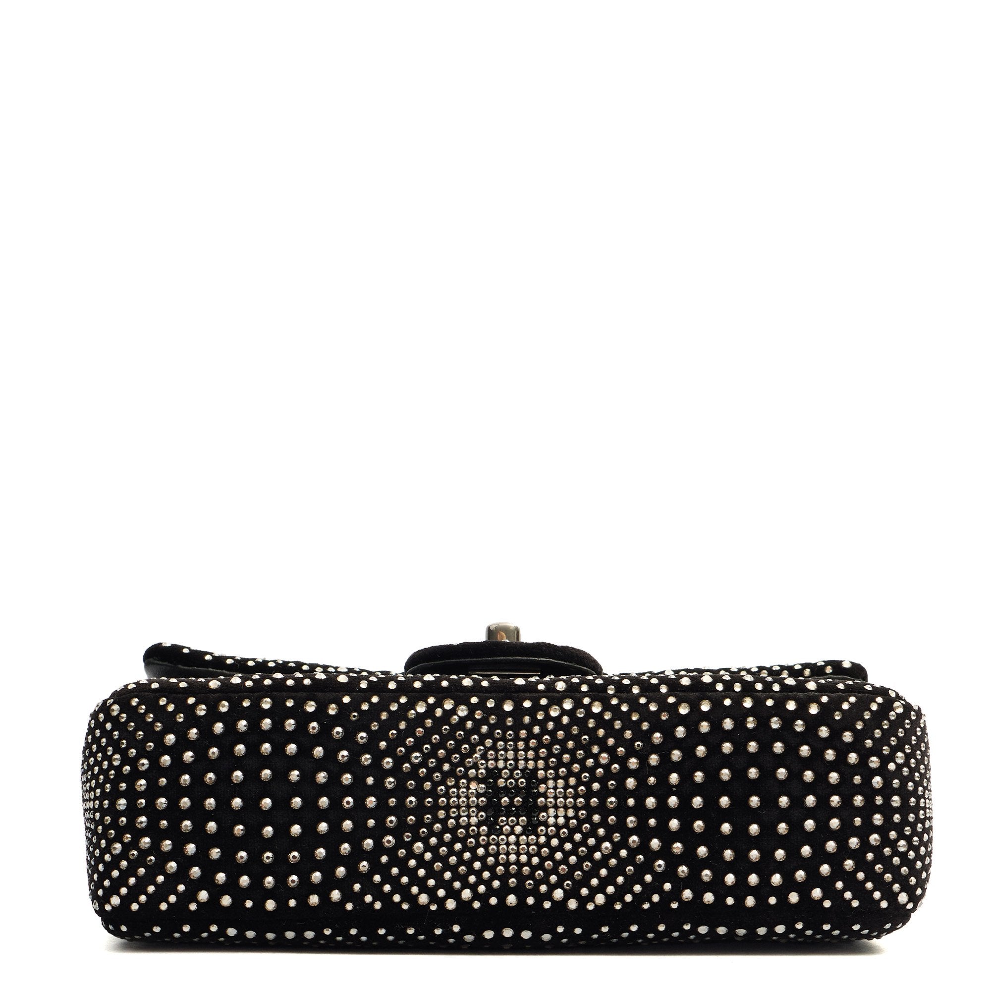 Chanel Shoulder Bag Flap Bag in Black, Velvet