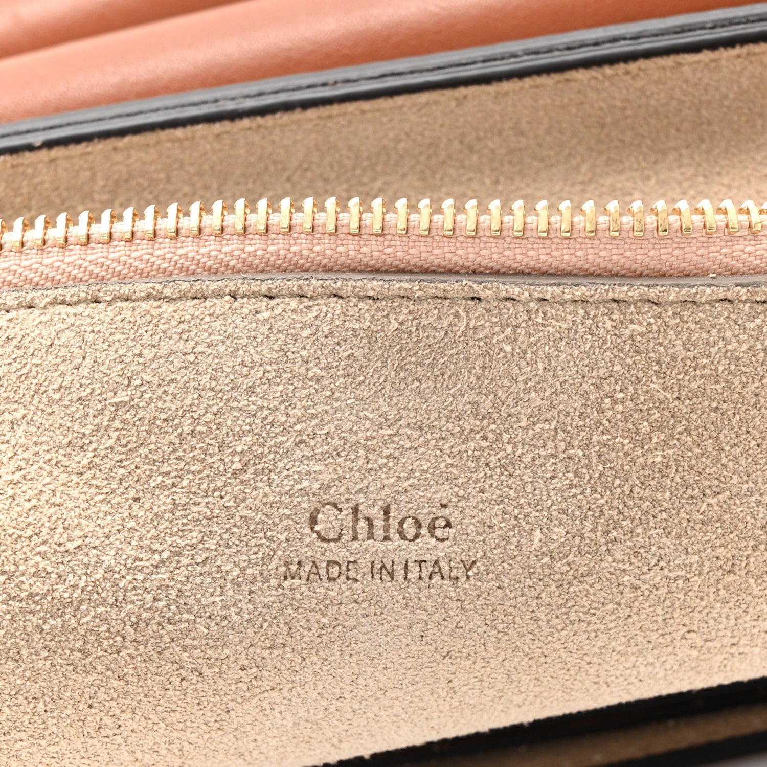 Suede Calfskin Medium Faye Shoulder Bag Tobacco