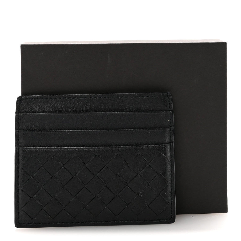 Nappa Intrecciato  Holder Black