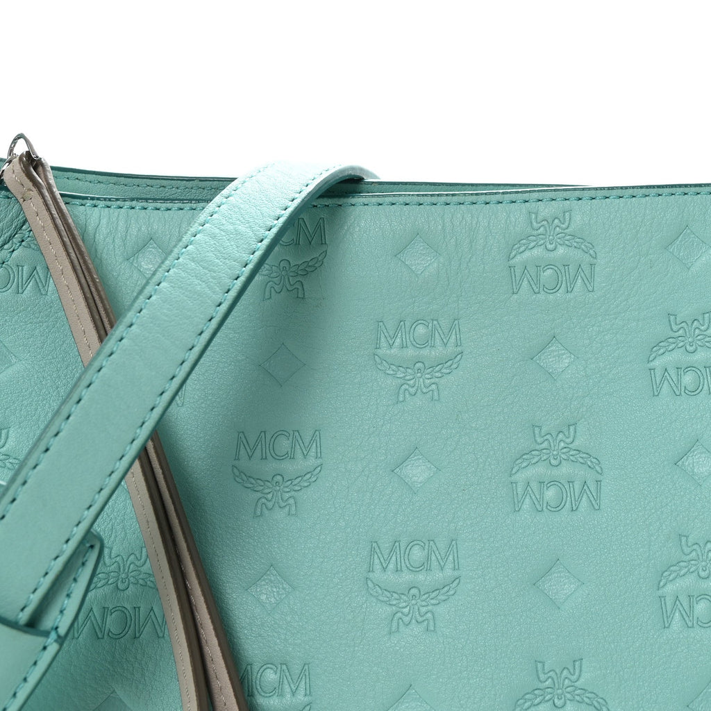 Calfskin Ottomar Monogram Medium Klara Hobo Pool Blue