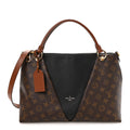 Monogram V Tote MM Black