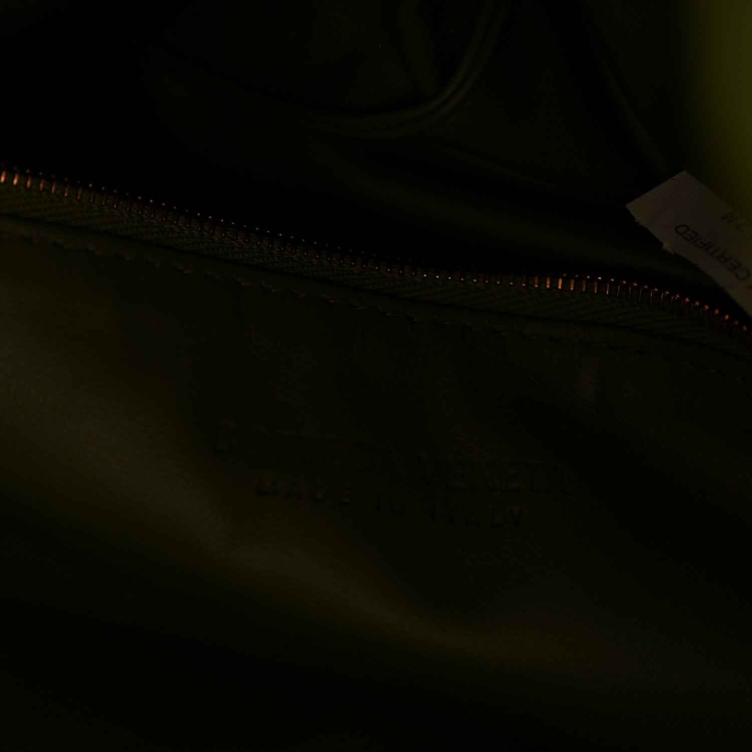 Calfskin Intrecciato Large Hop Matcha